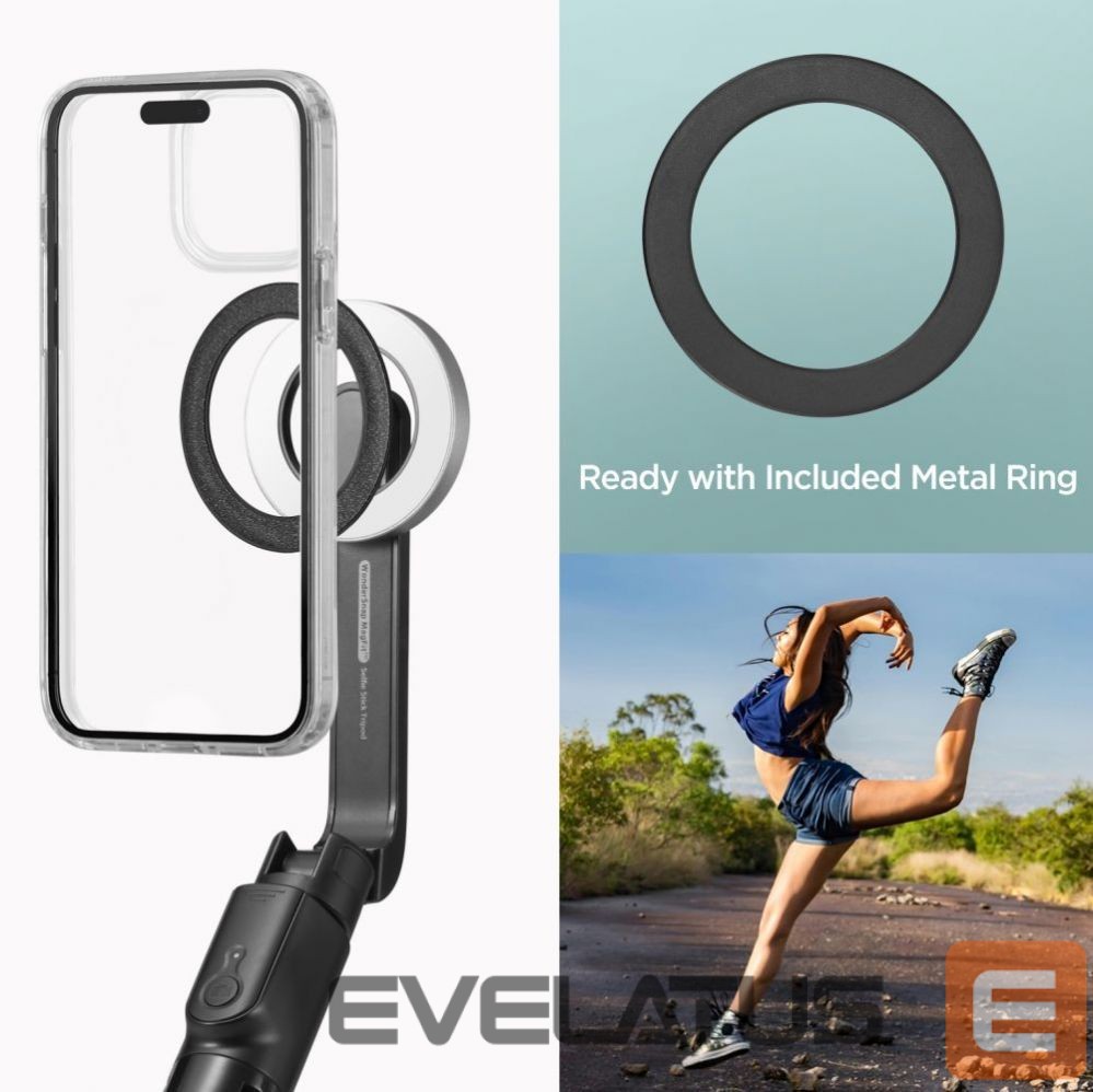 Другой аксессуар для телефона Spigen Selfie stick Spigen S580W MagSafe Bluetooth with tripod - black