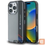 Другой аксессуар для телефона BMW  BMW Motosport IML Vertical Stripe iPhone 16 Pro Case - Gray 