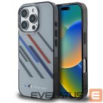 Другой аксессуар для телефона BMW  BMW Motosport IML Random Stripes iPhone 16 Pro Case - Gray 