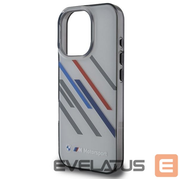 Другой аксессуар для телефона BMW BMW Motosport IML Random Stripes iPhone 16 Pro Case - Gray