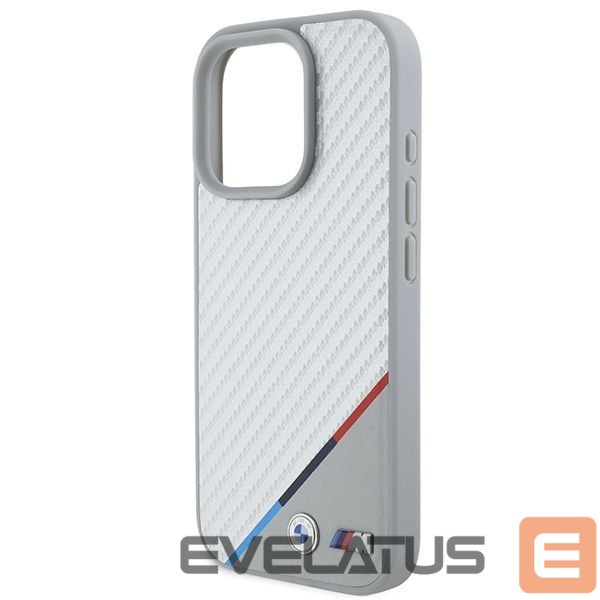Другой аксессуар для телефона BMW BMW M Carbon Tricolor Line MagSafe Case for iPhone 16 Pro - Gray