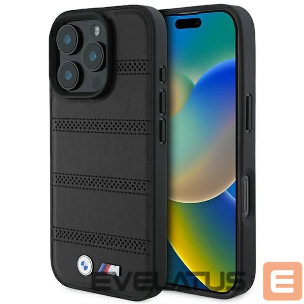 Другой аксессуар для телефона BMW BMW M Perforated And Stitched Line MagSafe case for iPhone 16 Pro - black