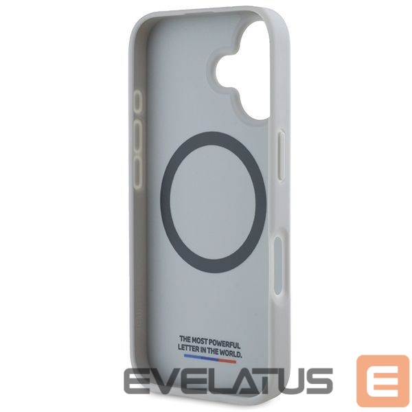 Другой аксессуар для телефона BMW BMW M Carbon Tricolor Line MagSafe iPhone 16 Case - Gray