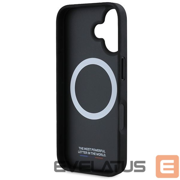Другой аксессуар для телефона BMW BMW M Perforated Tricolor Line MagSafe iPhone 16 Case - Gray