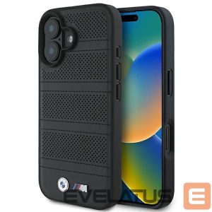 Другой аксессуар для телефона BMW  BMW M Perforated And Stitched Line MagSafe case for iPhone 16 - black 