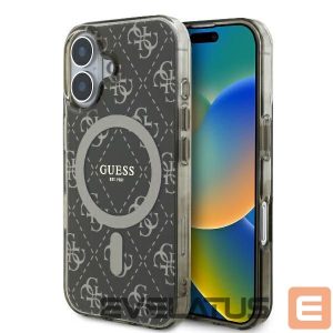 Другой аксессуар для телефона Guess  Guess IML 4G Background MagSafe iPhone 16 Plus Case - Brown