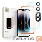 Другой аксессуар для телефона Tech-Protect  Tech-Protect Supreme Set tempered glass for iPhone 16 - transparent (3 pcs.) 