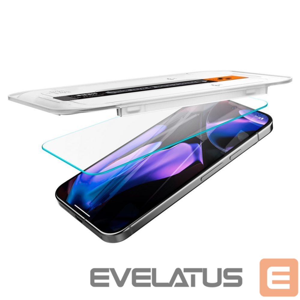 Другой аксессуар для телефона Spigen Spigen Glas.tR EZ Fit Tempered Glass with Applicator for Google Pixel 10 / 10 Pro / 9 / 9 Pro (2 pcs.)
