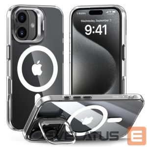 Другой аксессуар для телефона Tech-Protect  Tech-Protect MagStand MagSafe iPhone 16 Case - Clear 
