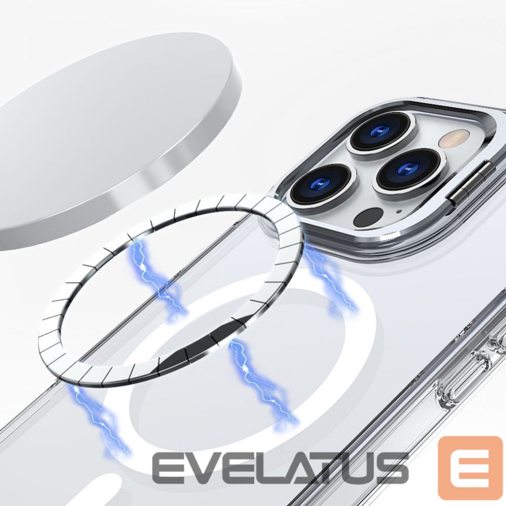 Другой аксессуар для телефона Tech-Protect Tech-Protect MagStand MagSafe iPhone 16 Case - Clear
