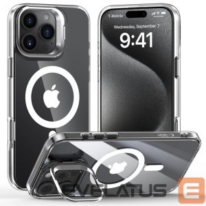 Другой аксессуар для телефона Tech-Protect  Tech-Protect MagStand MagSafe Case for iPhone 16 Pro - Clear 
