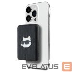 Другой аксессуар для телефона Karl Lagerfeld  Karl Lagerfeld Powerbank inductive KLPB5FPGKSCHHK 16W 5000mAh black/black Choupette Head Pin MagSafe 