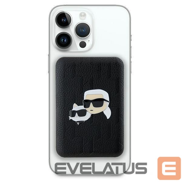 Другой аксессуар для телефона Karl Lagerfeld Karl Lagerfeld Powerbank inductive KLPB5FPGKSKCHK 16W 5000mAh black/black Karl&Choupette Head Pin MagSafe