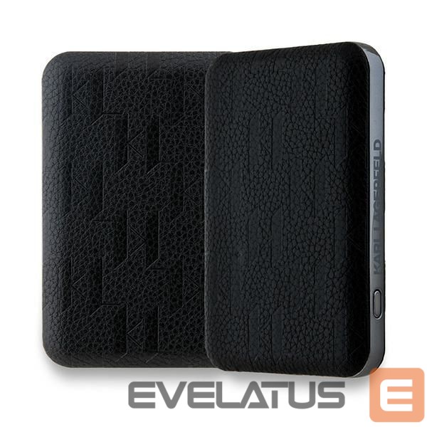Другой аксессуар для телефона Karl Lagerfeld Karl Lagerfeld Powerbank inductive KLPB5FPGKSKCHK 16W 5000mAh black/black Karl&Choupette Head Pin MagSafe