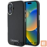 Другой аксессуар для телефона Karl Lagerfeld  Karl Lagerfeld FW Metal Plate MagSafe iPhone 16 Plus Case - Black 