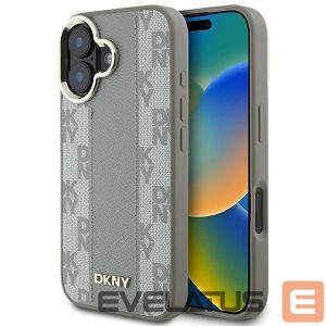 Другой аксессуар для телефона DKNY  DKNY Checkered Pattern Magsafe iPhone 16 Case - Beige 