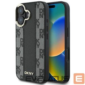 Другой аксессуар для телефона DKNY Apple DKNY Checkered Pattern Magsafe iPhone 16 Case - Black 