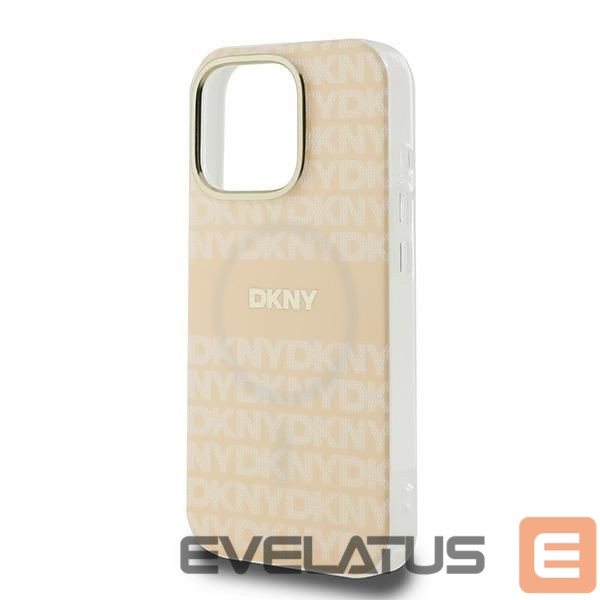 Другой аксессуар для телефона DKNY DKNY Repeat Texture Pattern With Stripe iPhone 16 Pro Max Case - Pink