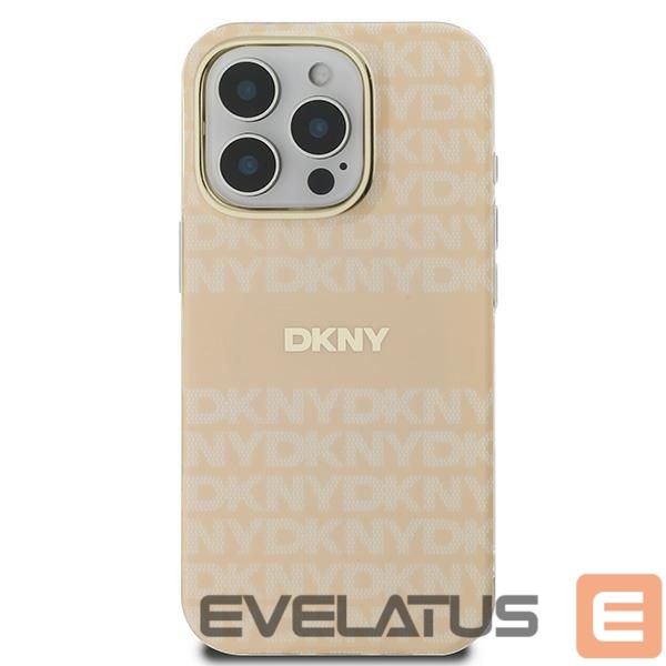 Другой аксессуар для телефона DKNY DKNY Repeat Texture Pattern With Stripe iPhone 16 Pro Max Case - Pink