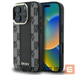 Другой аксессуар для телефона DKNY Apple DKNY Checkered Pattern Magsafe iPhone 16 Pro Max Case - Black 