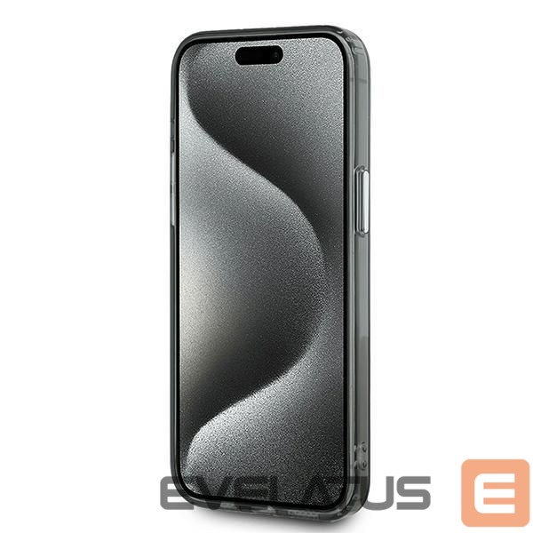 Другой аксессуар для телефона Karl Lagerfeld Karl Lagerfeld IML Monogram Karl & Choupette Head MagSafe iPhone 15 Pro Case - Black