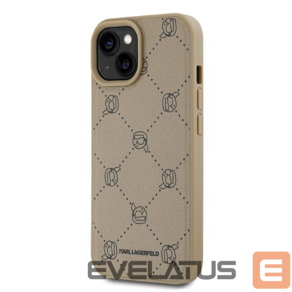 Другой аксессуар для телефона Karl Lagerfeld Karl Lagerfeld Magsafe Karl Head iPhone 15 Case - Beige