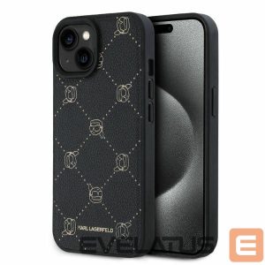 Другой аксессуар для телефона Karl Lagerfeld  Karl Lagerfeld Magsafe Karl Head iPhone 15 Case - Black 
