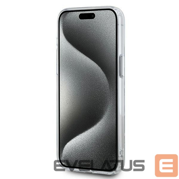 Другой аксессуар для телефона Karl Lagerfeld Karl Lagerfeld IML Monogram Karl & Choupette Head MagSafe Case for iPhone 15 Pro Max - Clear