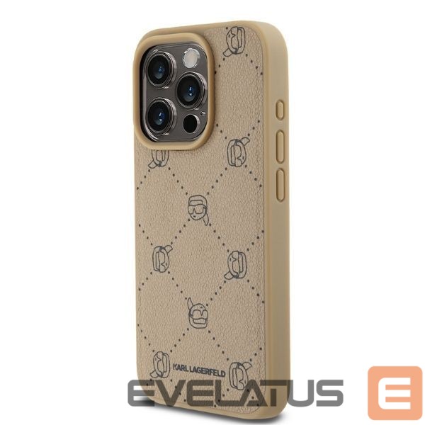 Другой аксессуар для телефона Karl Lagerfeld Karl Lagerfeld Magsafe Karl Head Case for iPhone 15 Pro Max - Beige