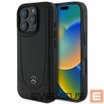Другой аксессуар для телефона Mercedes-Benz  Mercedes Leather Urban Case for iPhone 16 Pro Max - Black 
