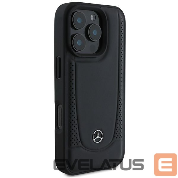 Другой аксессуар для телефона Mercedes-Benz Mercedes Leather Urban Case for iPhone 16 Pro Max - Black