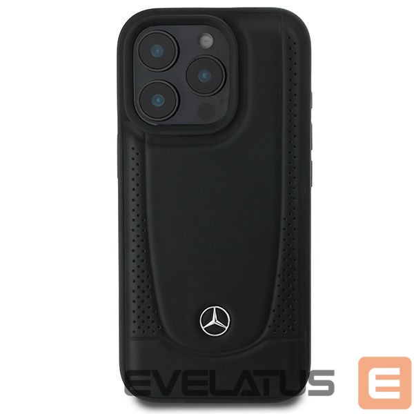 Другой аксессуар для телефона Mercedes-Benz Mercedes Leather Urban Case for iPhone 16 Pro Max - Black