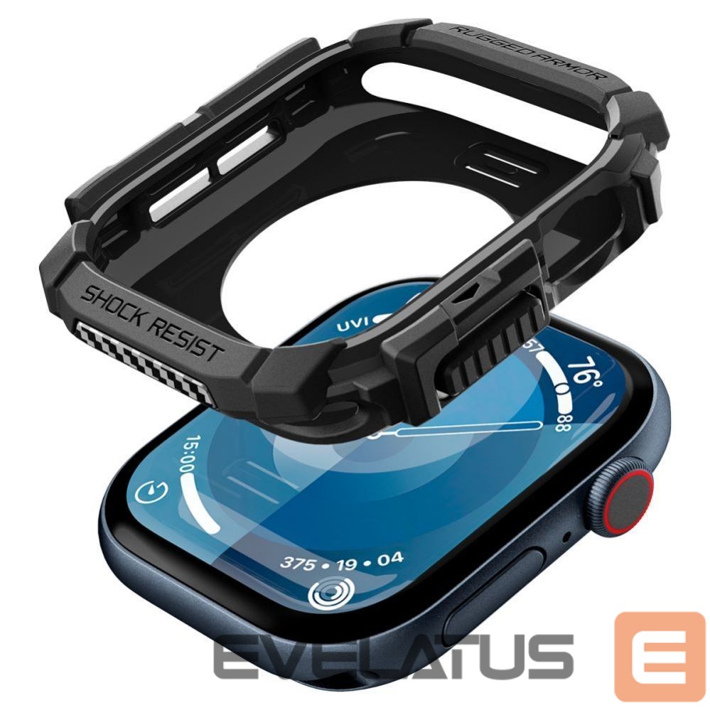 Другой аксессуар для телефона Spigen Spigen Rugged Armor Case for Apple Watch 10 (42mm) - Black