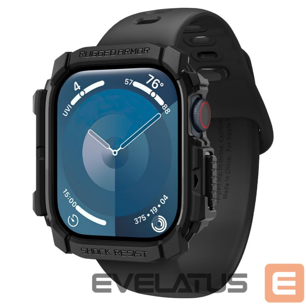 Другой аксессуар для телефона Spigen Spigen Rugged Armor Case for Apple Watch 10 (42mm) - Black