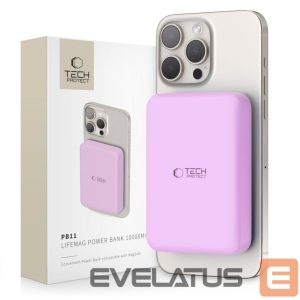 Другой аксессуар для телефона Tech-Protect  Tech-Protect LifeMag MagSafe PB11 10000mAh Power Bank - Pink 