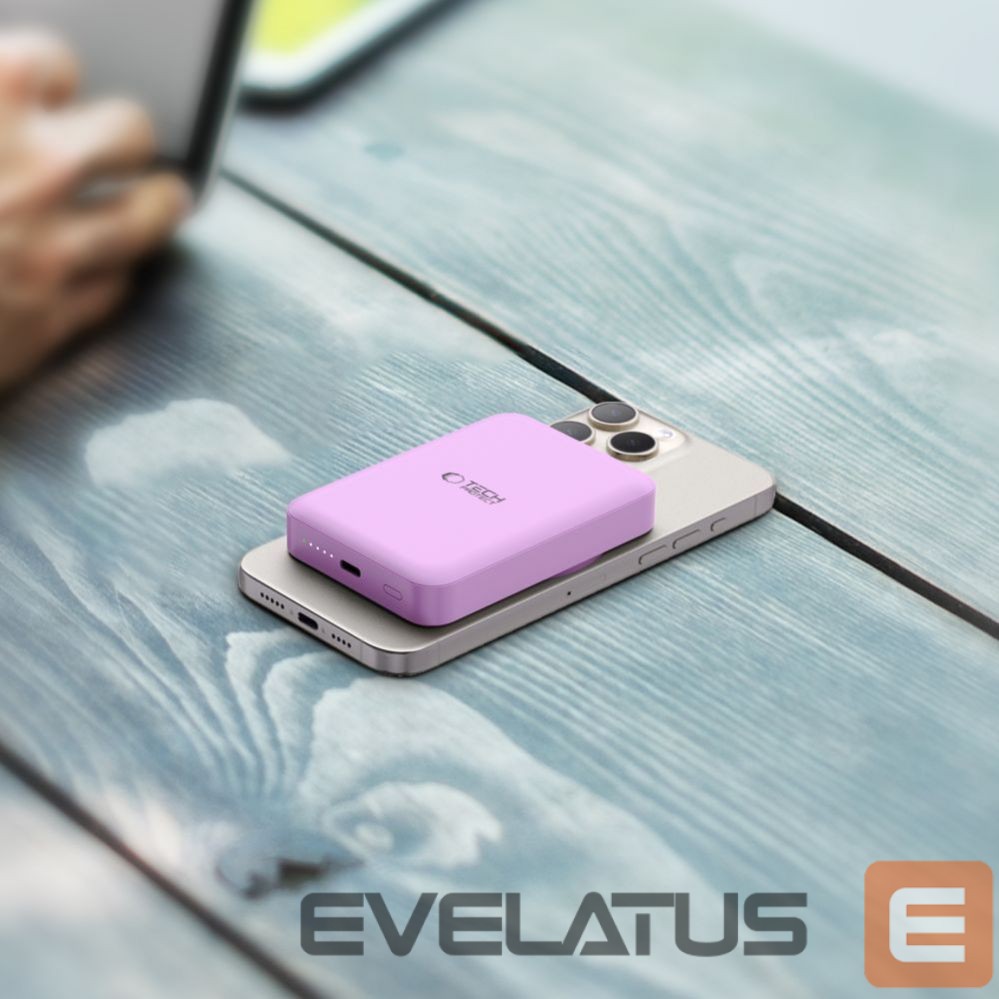 Другой аксессуар для телефона Tech-Protect Tech-Protect LifeMag MagSafe PB11 10000mAh Power Bank - Pink