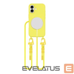 Другой аксессуар для телефона Tech-Protect  Tech-Protect MagNecklace MagSafe Case with Lanyard for iPhone 16 - Yellow 