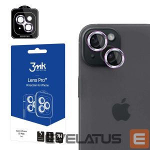 Другой аксессуар для телефона 3MK  Camera Cover 3mk Lens Protection Pro Pink for iPhone 15 Plus 