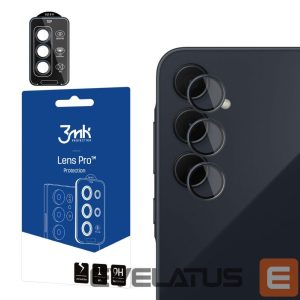 Другой аксессуар для телефона 3MK  3mk Lens Protection Pro Black Camera Cover for Samsung Galaxy A55 5G - with Black Frame 