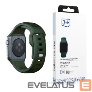 Другой аксессуар для телефона 3MK  3mk Silicone Watch Strap for Apple Watch 38 / 40 / 41 mm - green 