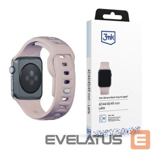 Другой аксессуар для телефона 3MK  3mk Silicone Watch Strap for Apple Watch 42 / 44 / 45 / 49 mm - beige 
