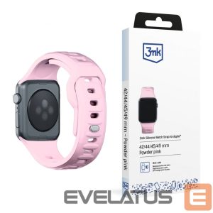 Другой аксессуар для телефона 3MK  42/44/45/49 mm Powder Pink - 3mk Silicone Watch Strap for Apple 