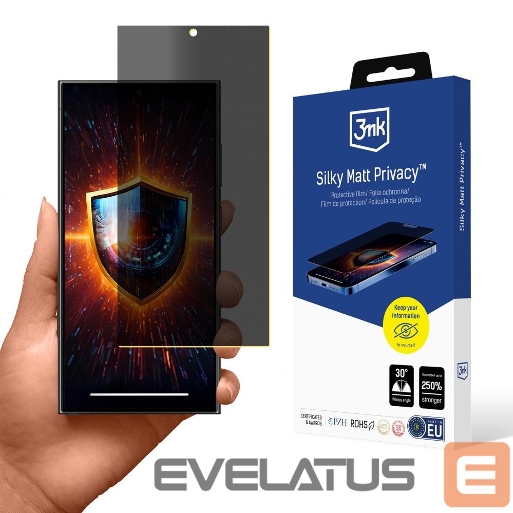 Другой аксессуар для телефона 3MK Privacy film matte 3mk Silky Matt Privacy for Samsung Galaxy S24 Ultra