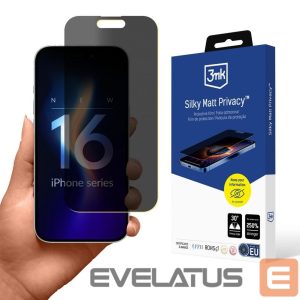 Другой аксессуар для телефона 3MK  Privacy film matte 3mk Silky Matt Privacy for iPhone 16 Pro Max 