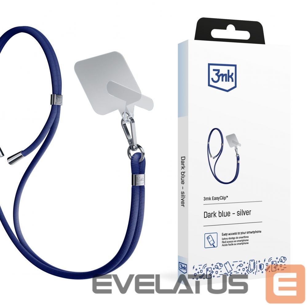 Другой аксессуар для телефона 3MK Smartphone Lanyard 3mk EasyClip - Blue