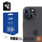 Другой аксессуар для телефона 3MK  3mk Lens Protection Pro Camera Cover with Blue Frame for iPhone 15 Plus 