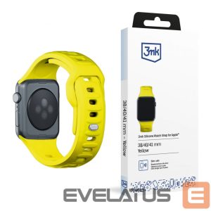 Другой аксессуар для телефона 3MK  3mk Silicone Watch Strap for Apple Watch 38 / 40 / 41 mm - yellow 