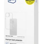 Другой аксессуар для телефона 3MK  3mk Satin Armor Case+ for Samsung Galaxy A35 5G - transparent with black frame 
