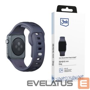 Другой аксессуар для телефона 3MK  3mk Silicone Watch Strap for Apple Watch 38 / 40 / 41 mm - gray 