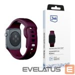 Другой аксессуар для телефона 3MK  42/44/45/49 mm Mulberry - 3mk Silicone Watch Strap for Apple 